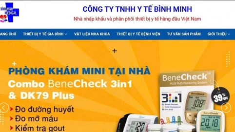 Y tế Bình Minh liên tục bị xử lý vi phạm hợp đồng vì chậm tiến độ