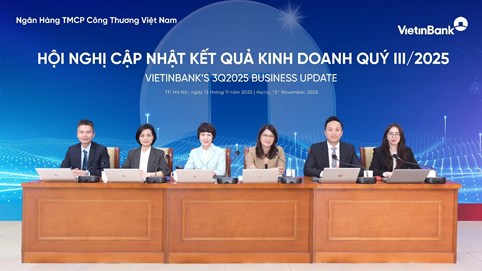 VietinBank 9 tháng đầu năm 2025: Duy trì tăng trưởng vượt trội, kiểm soát tốt chất lượng tài sản