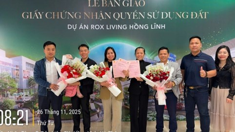 ROX Living Hồng Lĩnh hút nhà đầu tư tìm kiếm dòng tiền bền vững
