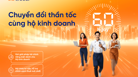 SHB kích hoạt chiến dịch 60 ngày chuyển đổi tăng tốc cho tiểu thương trên toàn quốc