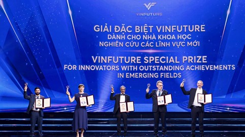 VinFuture 2025 - Vinh danh 4 công trình khoa học "Cùng vươn mình- Cùng thịnh vượng"