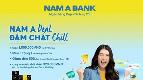 Chủ thẻ Nam A Bank JCB nhận hàng loạt ưu đãi dịp cuối năm