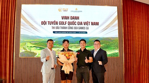 T&T Golf và Vietravel Airlines vinh danh, tiếp sức Đội tuyển Golf Quốc gia Việt Nam sau SEA Games 33
