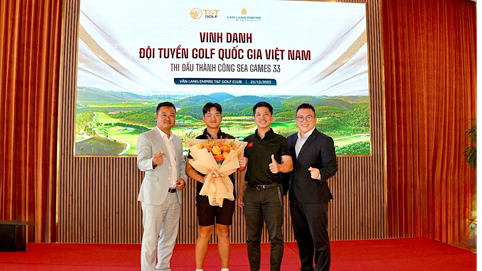 T&T Golf và Vietravel Airlines vinh danh, tiếp sức Đội tuyển Golf Quốc gia Việt Nam sau SEA Games 33