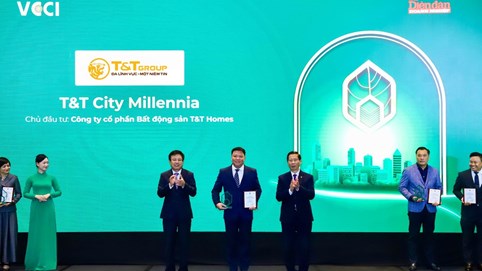 T&T City Millennia ghi dấu cuối năm với danh hiệu Dự án đáng sống 2025 và cú hích từ tiểu khu mới