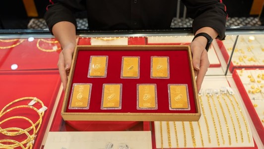 Giá vàng hôm nay 14/5: Vàng miếng giảm nhẹ