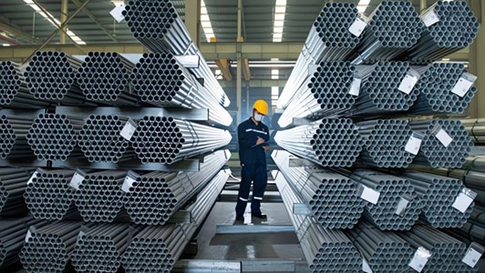 Sau mức thuế tới 37%, thép mạ Trung Quốc và Hàn Quốc vào diện rà soát