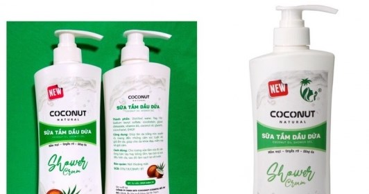 Sản phẩm Sữa tắm dầu dừa của Công ty Coconut Cosmetic bị thu hồi