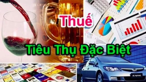 Các mặt hàng chịu thuế tiêu thụ đặc biệt từ 1/1/2026