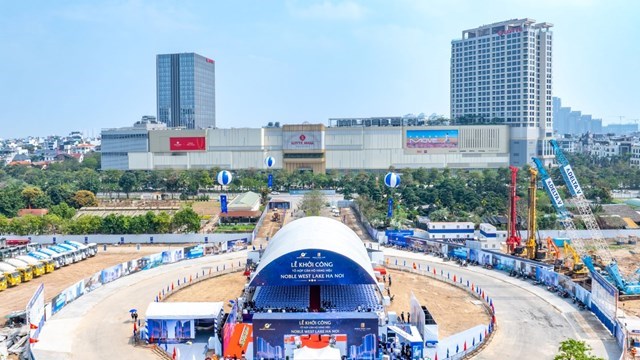 Sunshine Group chính thức khởi công Noble West Lake Ha Noi - tổ hợp căn hộ hàng hiệu số 1 Việt Nam
