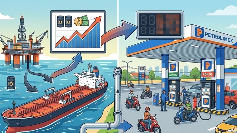 Giá xăng dầu hôm nay 6/3/2026: Dầu thế giới tăng mạnh