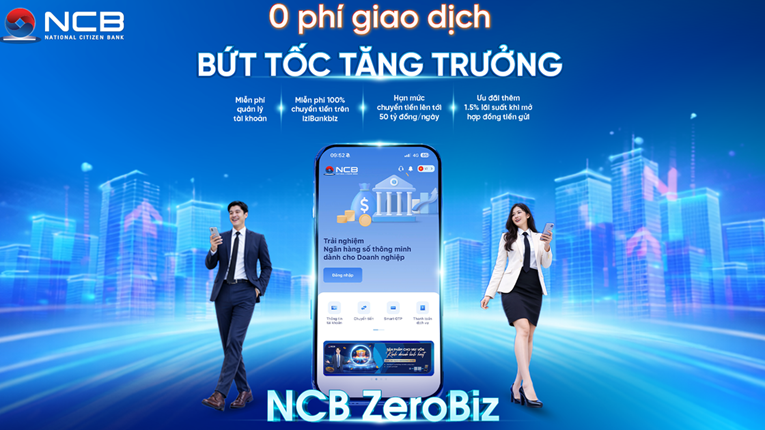 NCB triển khai giải pháp ‘4 không’ dành riêng cho doanh nghiệp vừa và nhỏ