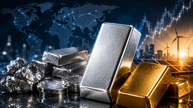 Giá bạc tăng tốc áp đảo vàng