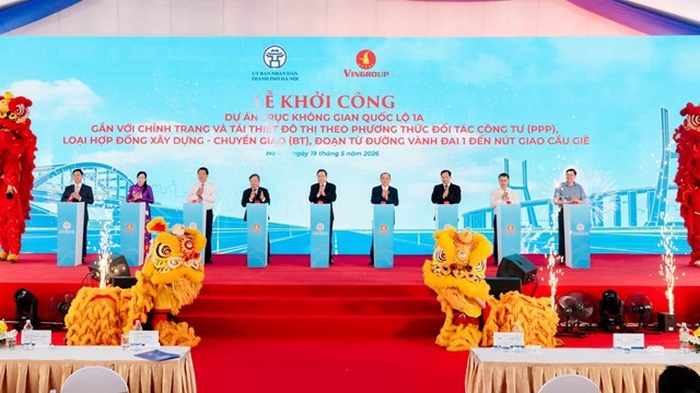 Khởi công Dự án mở rộng Quốc lộ 1A đoạn hầm Kim Liên - Cầu Giẽ lên 16 làn xe hiện đại nhất Việt Nam