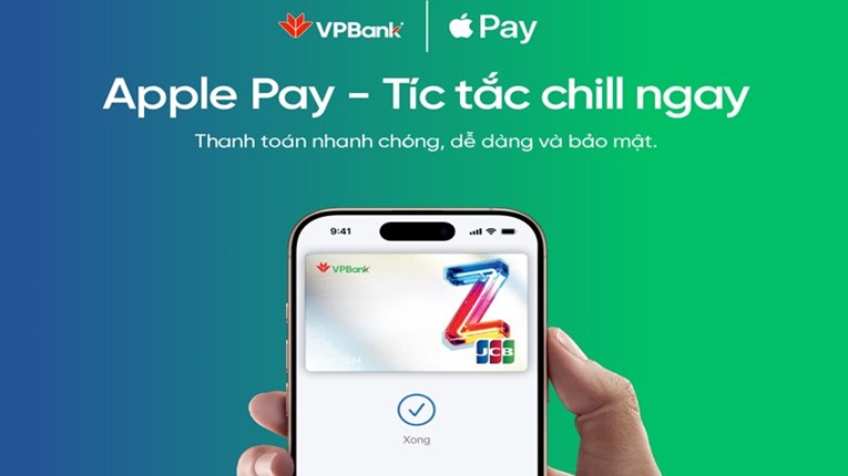 VPBank triển khai Apple Pay cho chủ thẻ VPBank JCB