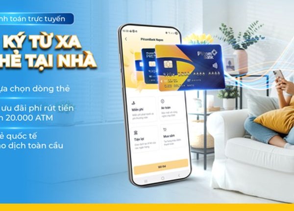 PVcomBank triển khai tính năng mở thẻ thanh toán trên PVConnect