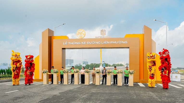 Thông xe đường Liên Phường, kết nối giao thông cửa ngõ phía Đông TP.HCM