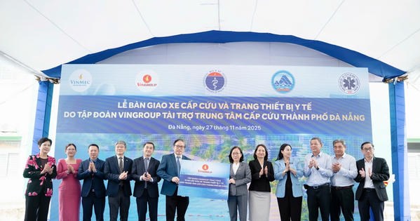 Vingroup hỗ trợ Đà Nẵng nâng cao năng lực cấp cứu hiện đại, gia tăng sức mạnh y tế miền Trung