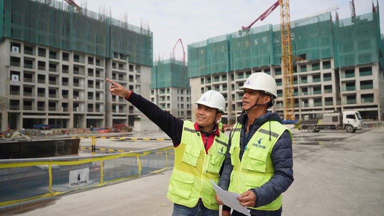 Vincons tuyển dụng100.000 công nhân xây dựng trên toàn quốc 