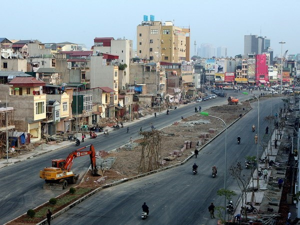 H&agrave; Nội sẽ triển khai để đầu tư kh&eacute;p k&iacute;n c&aacute;c đường v&agrave;nh đai Thủ đ&ocirc; trong thời gian tới để ho&agrave;n thiện hạ tầng giao th&ocirc;ng. (Ảnh: Huy H&ugrave;ng/TTXVN)