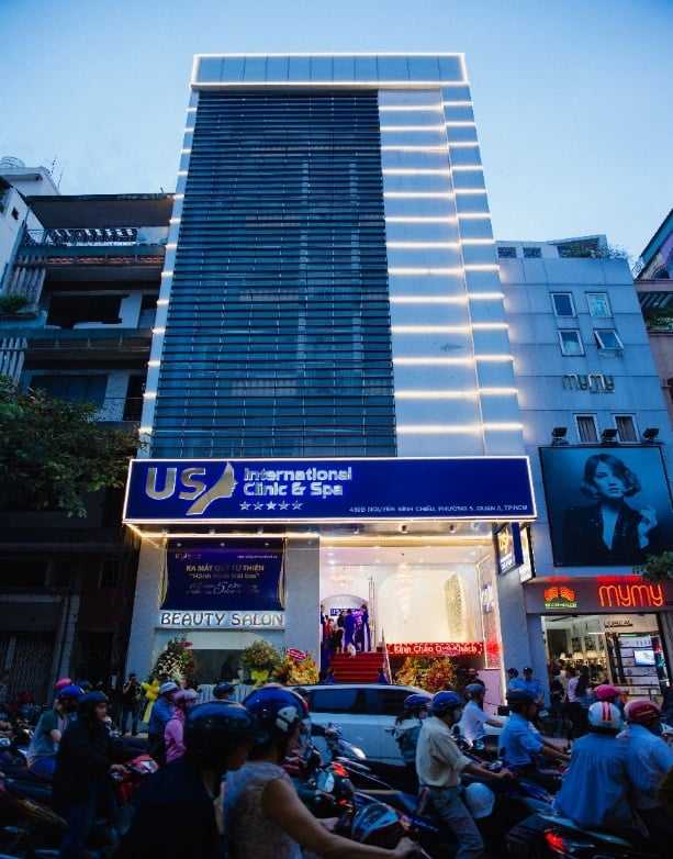 Ph&ograve;ng kh&aacute;m phẫu thuật thẩm mỹ Quốc tế US c&oacute; địa chỉ tại số 459B Nguyễn Đ&igrave;nh Chiểu, phường 5, quận 3 nợ hơn 133 triệu đồng