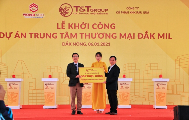 T&amp;T Group khởi c&#244;ng x&#226;y dựng trung t&#226;m thương mại hiện đại tại Đắk N&#244;ng - Ảnh 1
