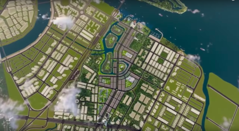 Phối cảnh khu đ&ocirc; thị Riverine Cần Thơ City. &nbsp;