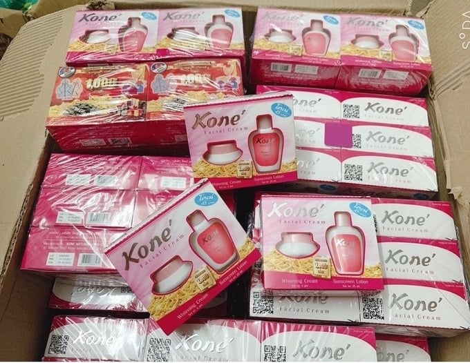 Mẫu thử mỹ phẩm Whitening Cream Kon&eacute; kh&ocirc;ng đạt ti&ecirc;u chuẩn chất lượng về chỉ ti&ecirc;u giới hạn thủy ng&acirc;n