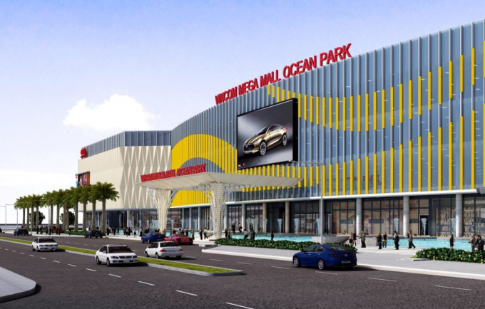 Phối cảnh Vincom Mega Mall Ocean Park.