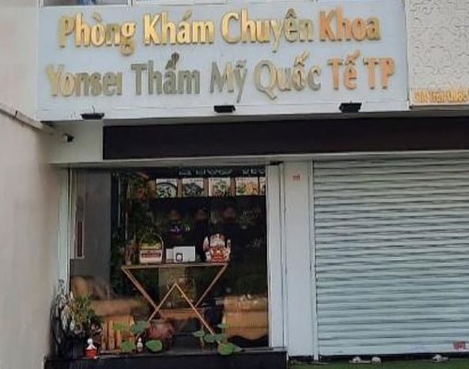 C&ocirc;ng ty TNHH Thẩm mỹ Quốc tế Yonsei&nbsp;TP bị đ&igrave;nh chỉ hoạt động kh&aacute;m bệnh, chữa bệnh của cơ sở cho đến khi c&oacute; giấy ph&eacute;p