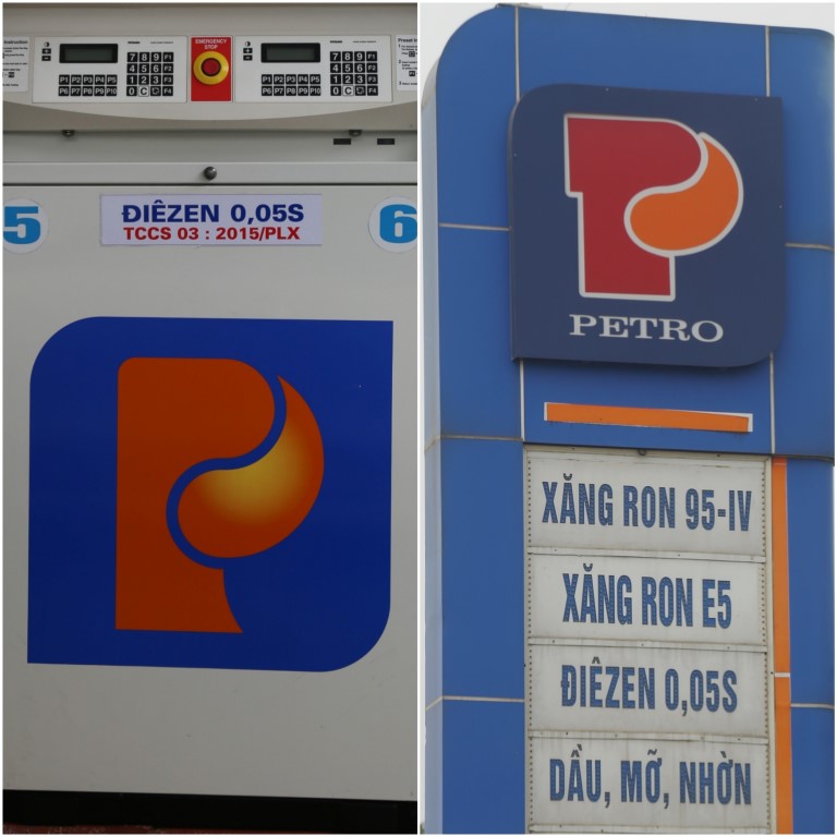 B&ecirc;n tr&aacute;i l&agrave; logo thương hiệu của Petrolimex đ&atilde; được bảo hộ - B&ecirc;n phải l&agrave; logo của thương nh&acirc;n ph&acirc;n phối C&ocirc;ng ty TNHH Vận tải &amp; TM Xăng dầu Thi&ecirc;n Ph&uacute;c c&oacute; địa chỉ trụ sở tại tỉnh Thanh H&oacute;a &nbsp;
