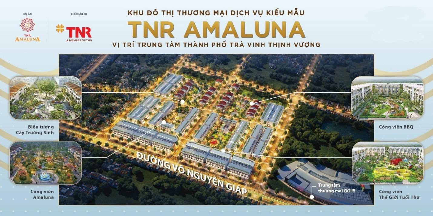 Thiết kế quy hoạch dự &aacute;n TNR Amaluna ở Tr&agrave; Vinh &nbsp;