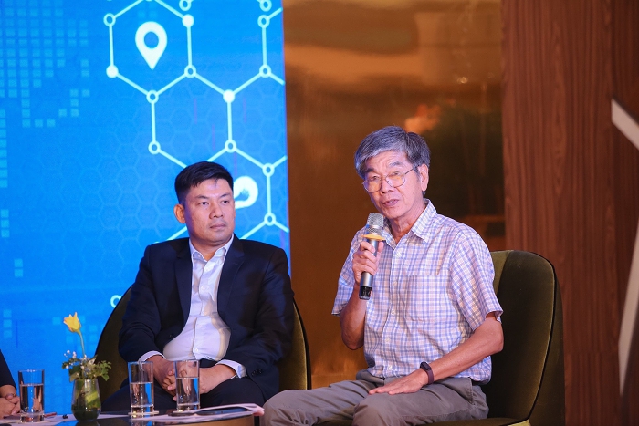 &Ocirc;ng Hồ Quốc Lực (b&ecirc;n phải),&nbsp;Chủ tịch HĐQT Thực phẩm Sao Ta.