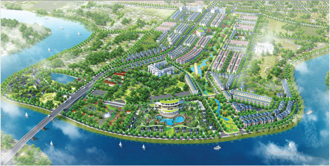 Phối cảnh dự &aacute;n Khu đ&ocirc; thị mới River Silk City do Tập đo&agrave;n CEO l&agrave;m chủ đầu tư được Thanh tra Ch&iacute;nh phủ n&ecirc;u ra h&agrave;ng loạt vi phạm.