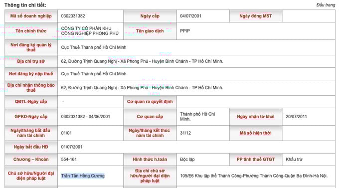 &Ocirc;ng Trần Tấn Hồng Cương ch&iacute;nh l&agrave; Ph&oacute; Tổng Gi&aacute;m đốc của Kita Group.