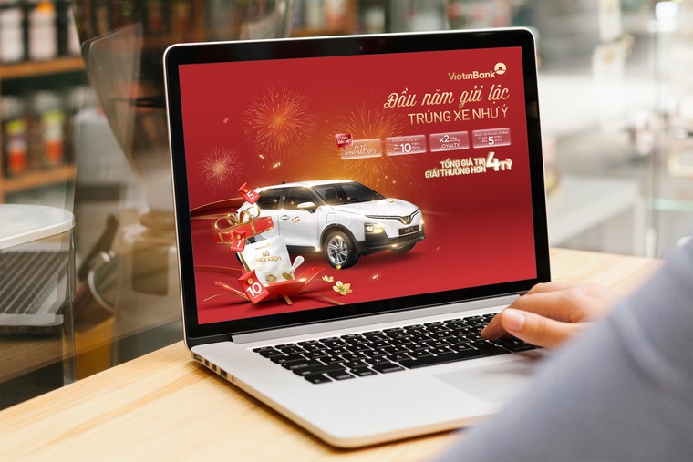 Trúng ô tô điện VinFast VF5 khi gửi tiết kiệm đầu năm 2026 tại VietinBank - Ảnh 1