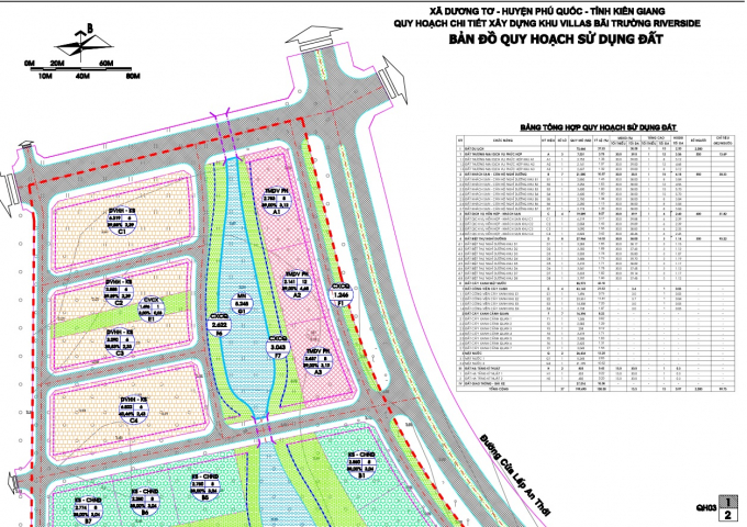 Ph&ecirc; duyệt quy hoạch chi tiết 1/500 Dự &aacute;n Khu Villas B&atilde;i Trường Riverside