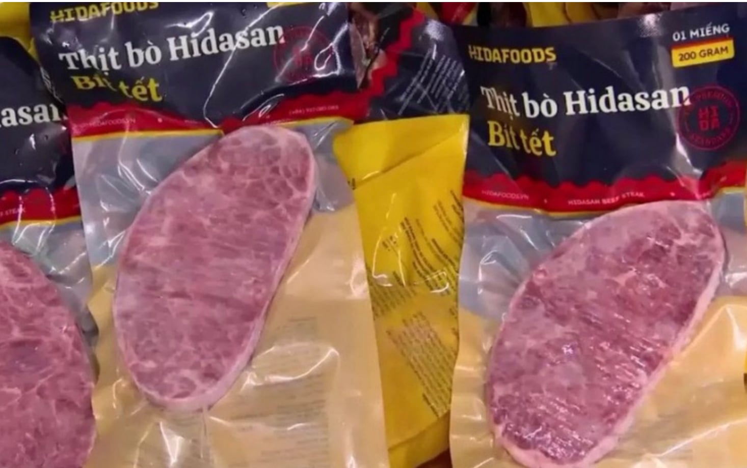 Th&agrave;nh phẩm thịt b&ograve; giả