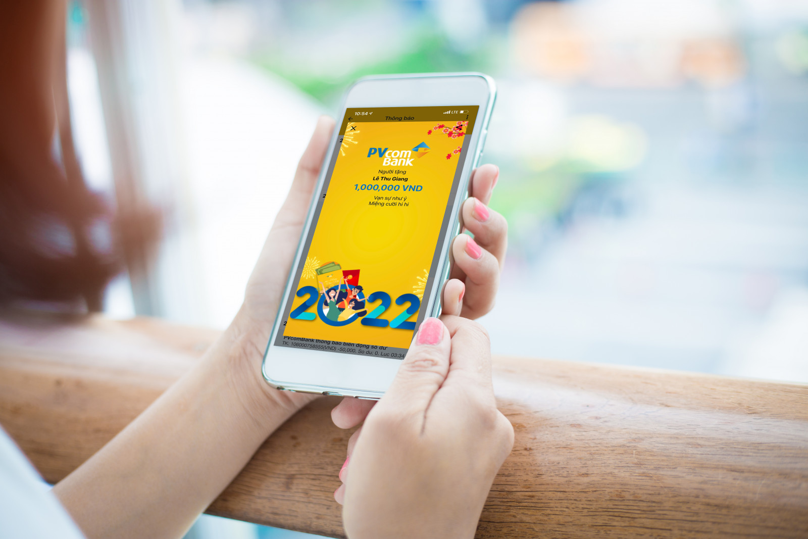 Tết th&ecirc;m phong c&aacute;ch, c&aacute; t&iacute;nh c&ugrave;ng t&iacute;nh năng chuyển tiền theo sự kiện từ PVcomBank.