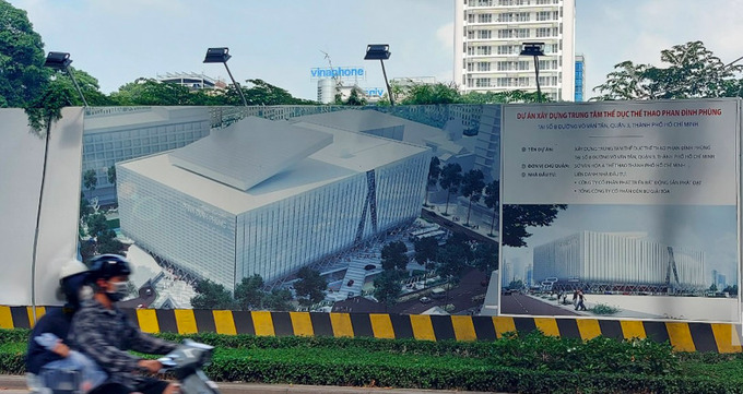 Trung t&acirc;m Thể dục - Thể thao Phan Đ&igrave;nh Ph&ugrave;ng tr&ecirc;n... giấy.