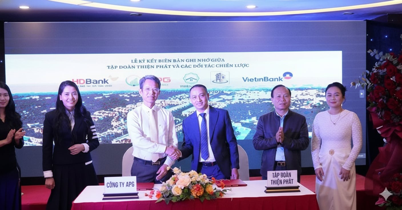 C&ocirc;ng ty Cổ phần Tập đo&agrave;n Thiện Ph&aacute;t vừa tổ chức lễ&nbsp;c&ocirc;ng bố th&ocirc;ng tin Dự &aacute;n Khu đ&ocirc; thị trung t&acirc;m mới Nam Đ&agrave;n