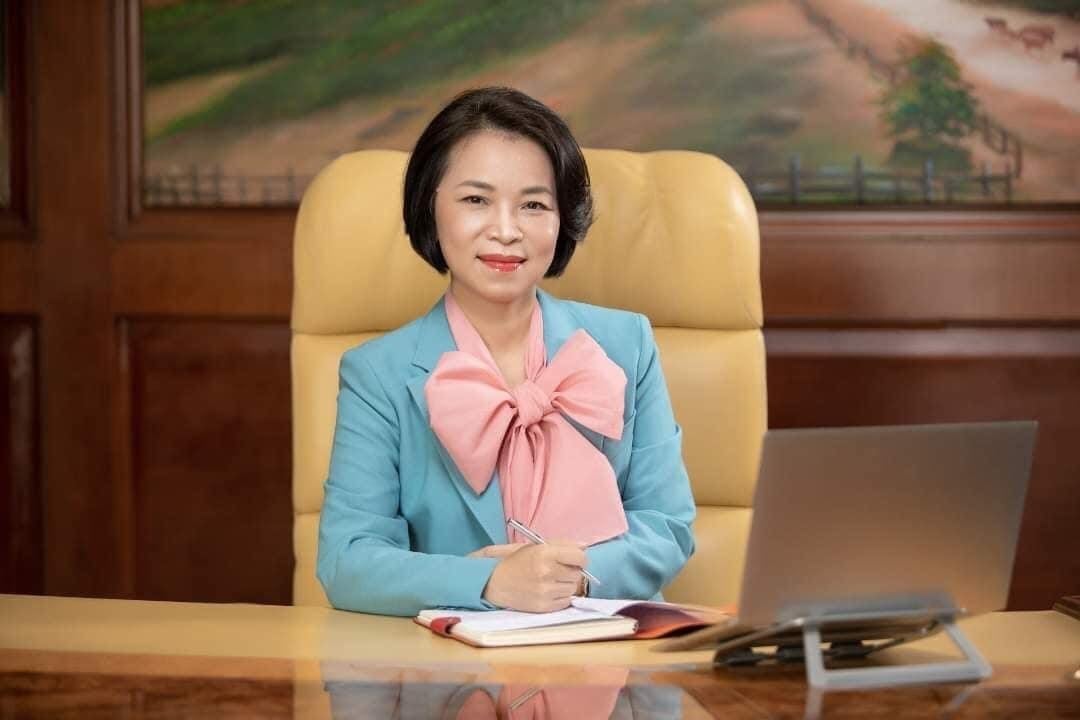 B&agrave; Phạm Thu Hương, vợ của &ocirc;ng Phạm Nhật Vượng.