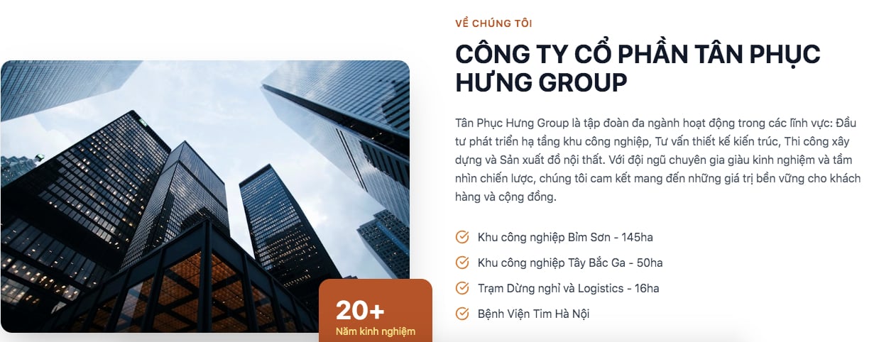 Kiểm tra dự án BĐS công nghiệp của Tân Phục Hưng Group ở Thanh Hóa - Ảnh 1