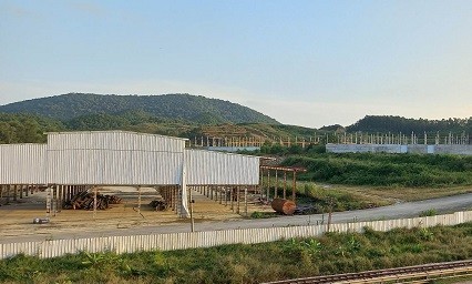 H&igrave;nh ảnh "hoang vắng" tại dự &aacute;n sản xuất, lắp r&aacute;p &ocirc; t&ocirc; gần 7.000 tỷ đồng tại Thanh H&oacute;a.