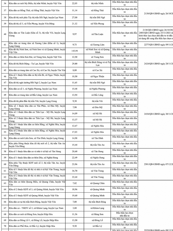 Bắc Giang hủy 102 dự &#225;n khu đ&#244; thị, khu d&#226;n cư - Ảnh 2