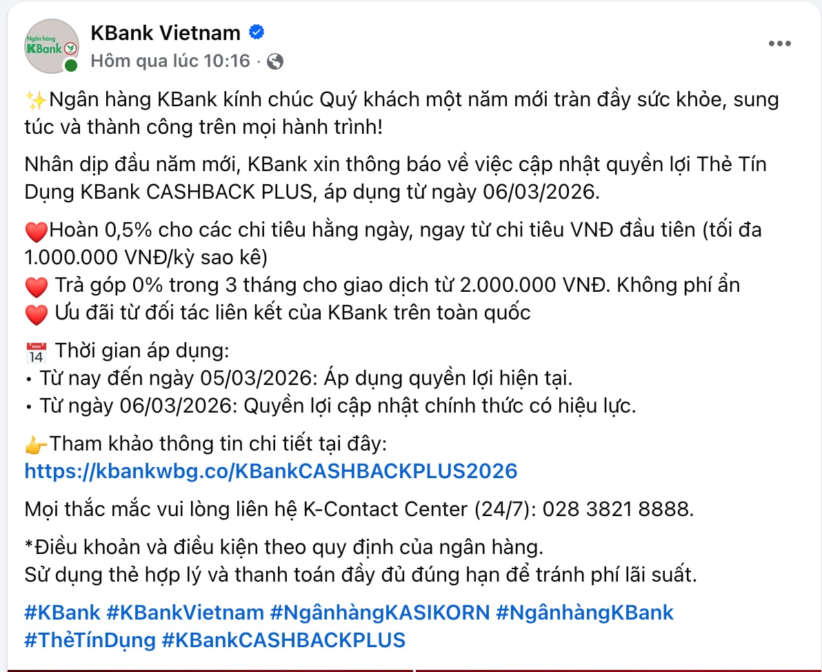 Cashback thẻ tín dụng giảm ‘sốc’ từ 10% xuống 0,5%: Khơi mào làn sóng huỷ thẻ? - Ảnh 1