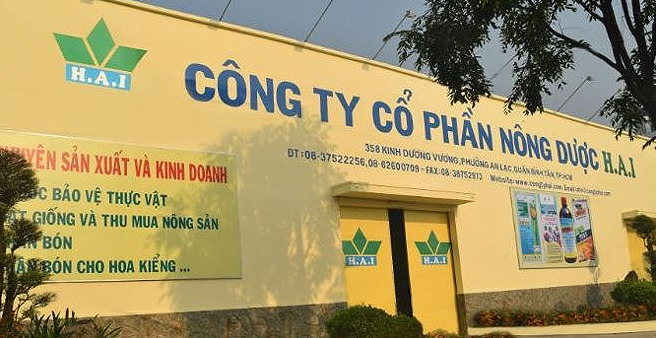 Agribank b&aacute;n đấu gi&aacute; 6 khu đất của C&ocirc;ng ty N&ocirc;ng dược HAI. Ảnh: VTC