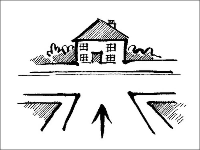 Nh&agrave; ở ng&atilde; ba trong phong thủy gọi l&agrave; C&aacute;t Cước s&aacute;t. &nbsp;