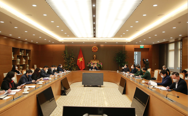 Ph&oacute; Thủ tướng Vũ Đức Đam chủ tr&igrave; cuộc họp với c&aacute;c bộ, ng&agrave;nh b&agrave;n phương &aacute;n mở cửa lại hoạt động du lịch trong bối cảnh th&iacute;ch ứng linh hoạt, an to&agrave;n, kiểm so&aacute;t hiệu quả dịch bệnh Covid-19, gắn với từng bước phục hồi kinh tế-x&atilde; hội.