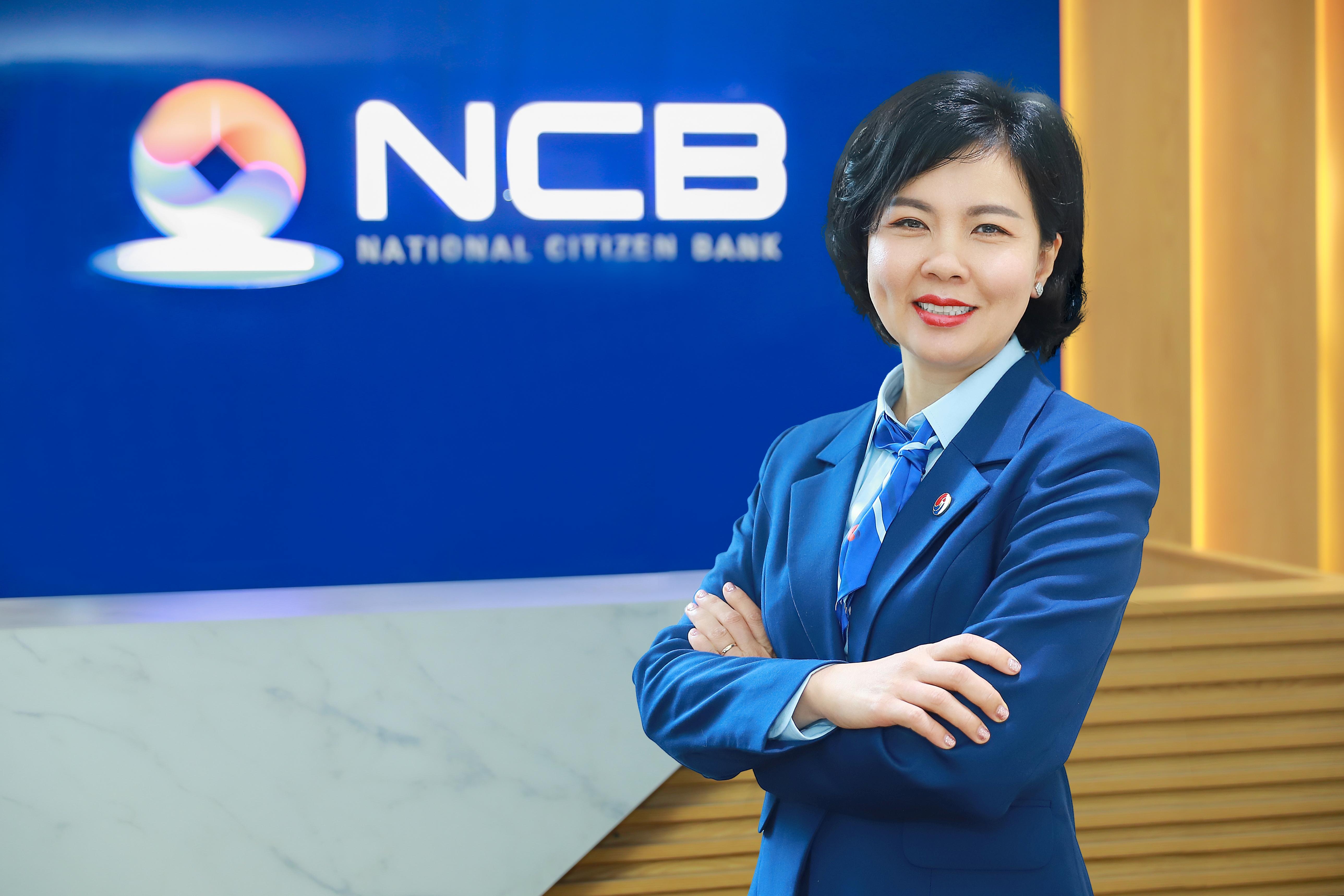 B&agrave; V&otilde; Thị Th&ugrave;y Dương - Ph&oacute; Tổng Gi&aacute;m đốc NCB &nbsp;